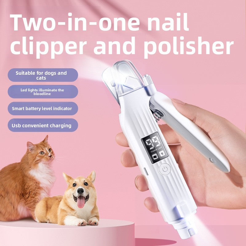 2-in-1 Pet Nail Clipper