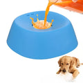 Yipetor Slow Feeder Dog Bowls for Liquid Treat, [Built-In Rolling Ball] No Spill Bone Broth Dog Licking Bowl, Multi-Purpose Puppy Yogurt Feeder Bowl for All Breeds Dietary Supplement/Post-Op Nutrition Feeding.Valentines Gift for Pets