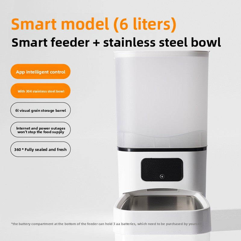 Pet Intelligent Visible Feeding Device