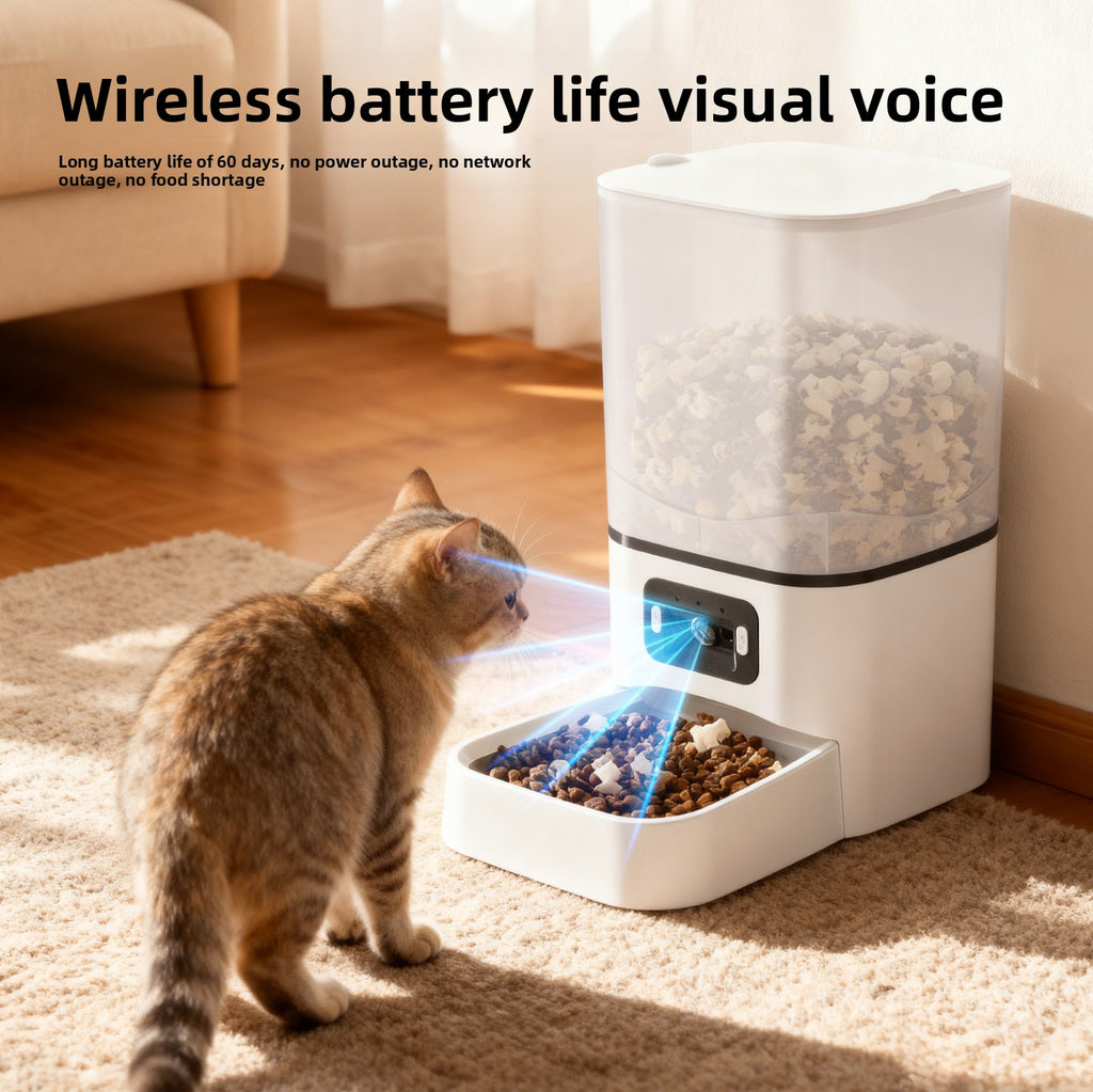 Pet Intelligent Visible Feeding Device