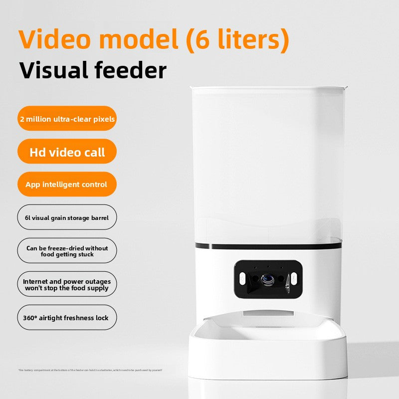 Pet Intelligent Visible Feeding Device